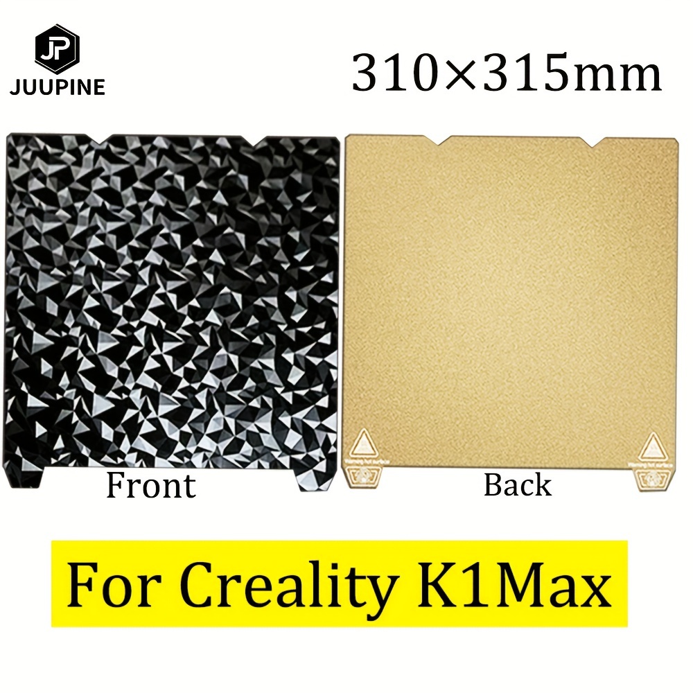 Creality K1 Max  Plateau PEI Lisse 315 x 310 mm – Creality France