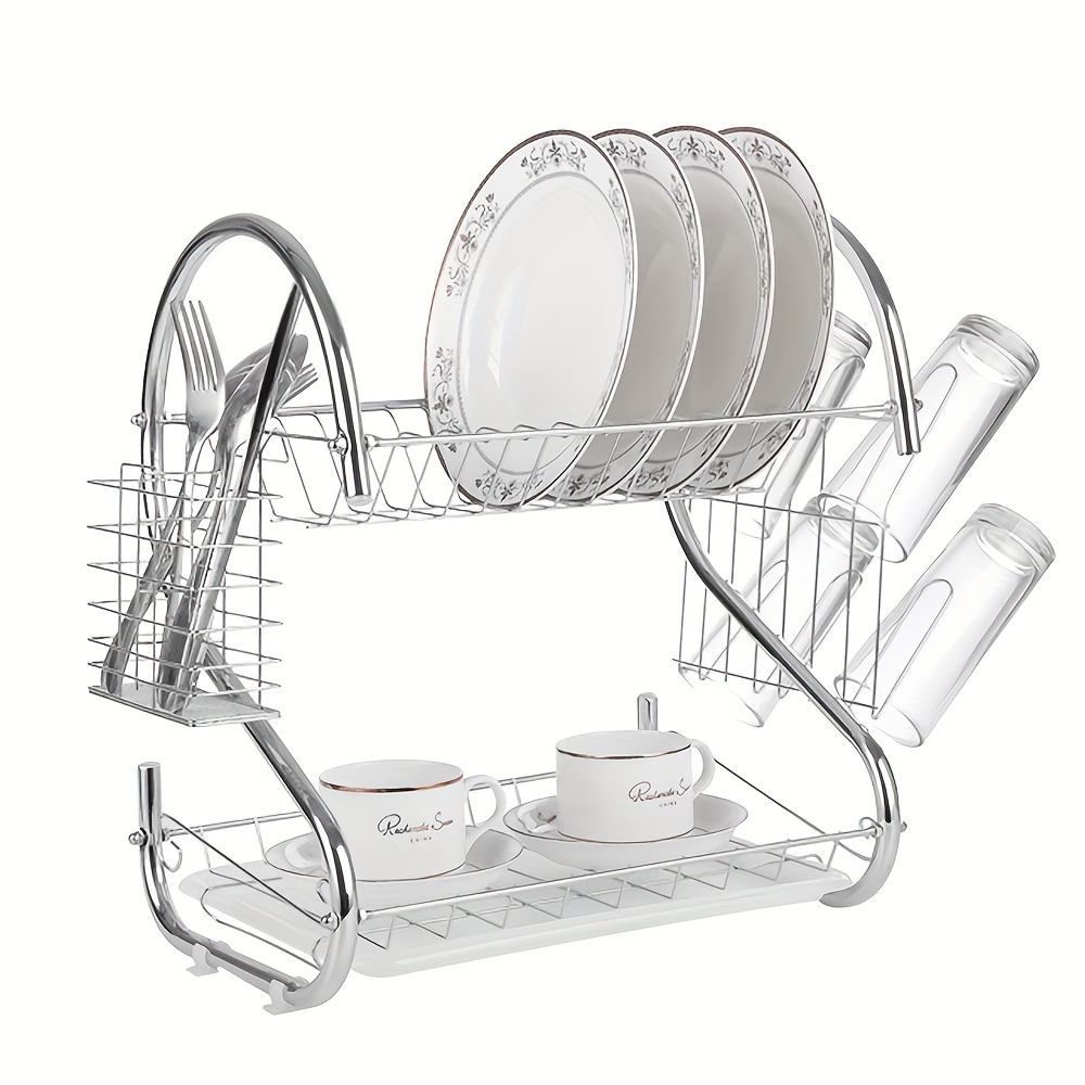 1pc Multifunctional Kitchen Cabinet Storage Rack For Dish, Bowl, Shovel,  Filter