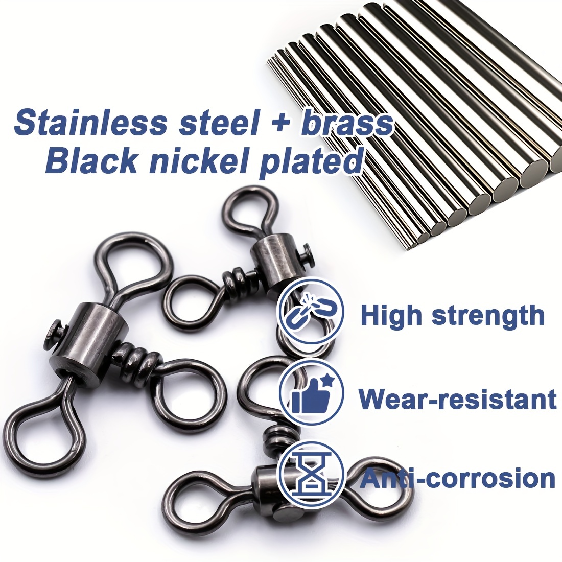 High Strength Stainless Steel Bearing Swivels Connector - Temu