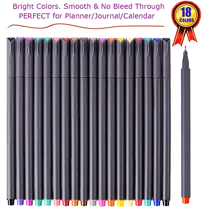 Dual Markers Brush Pen, Colored Pen Fine Point Art Marker & Brush Pen For  Adult Coloring Hand Lettering Writing Planner Art Supplier(60 Colors Pen Set