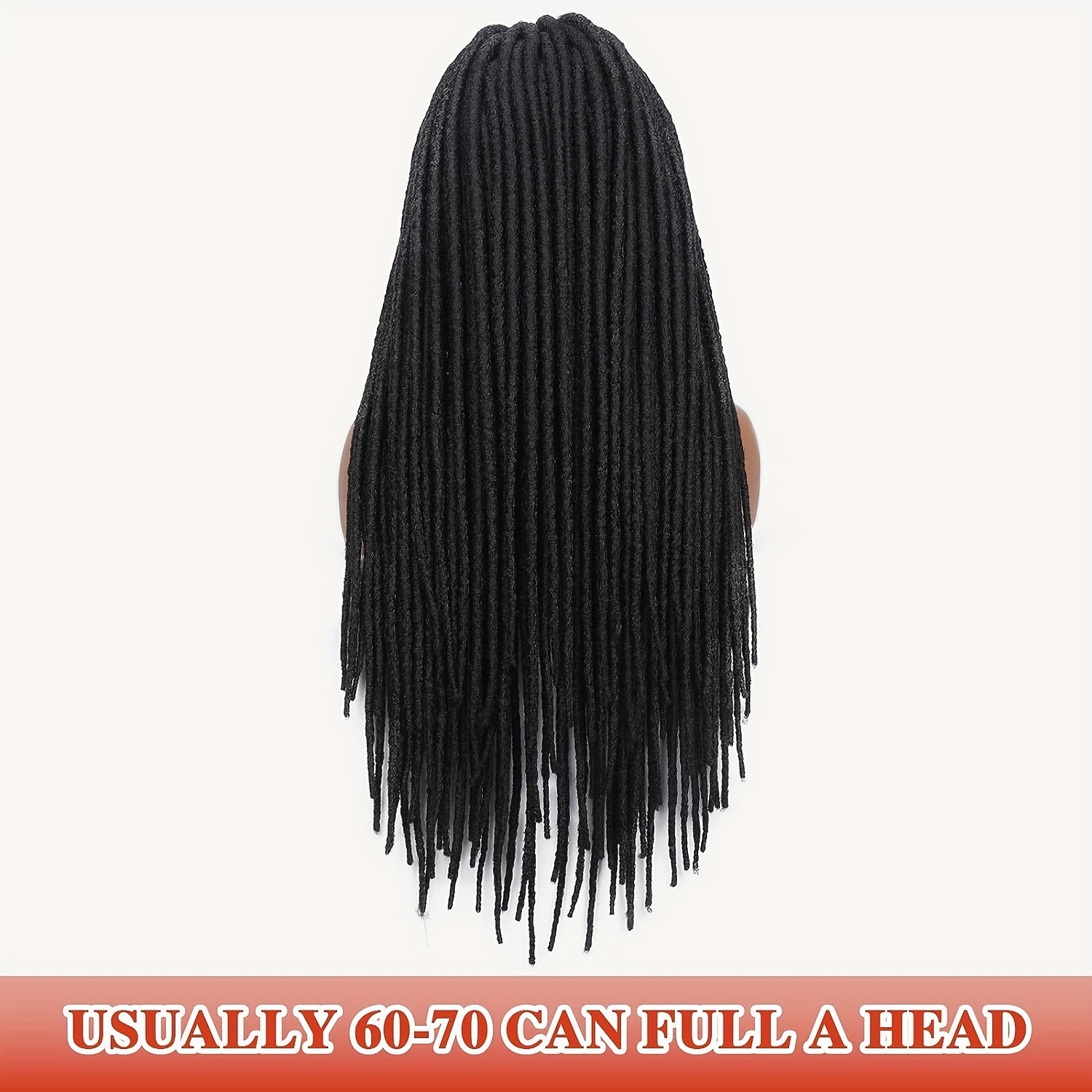 10 Strands Pack Blonde Crochet Dreadlocks Extension