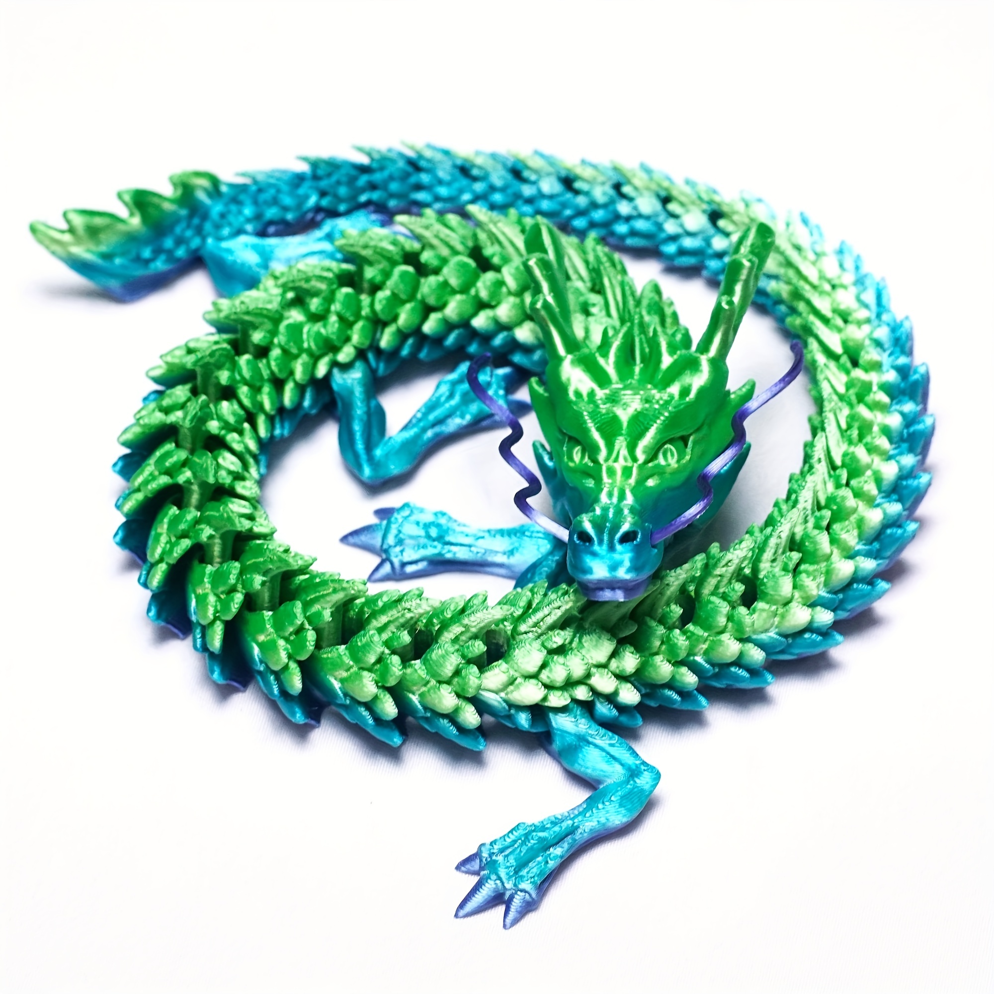 Dragon Dragon Toy Figurine With Movable Joints 3d Printed