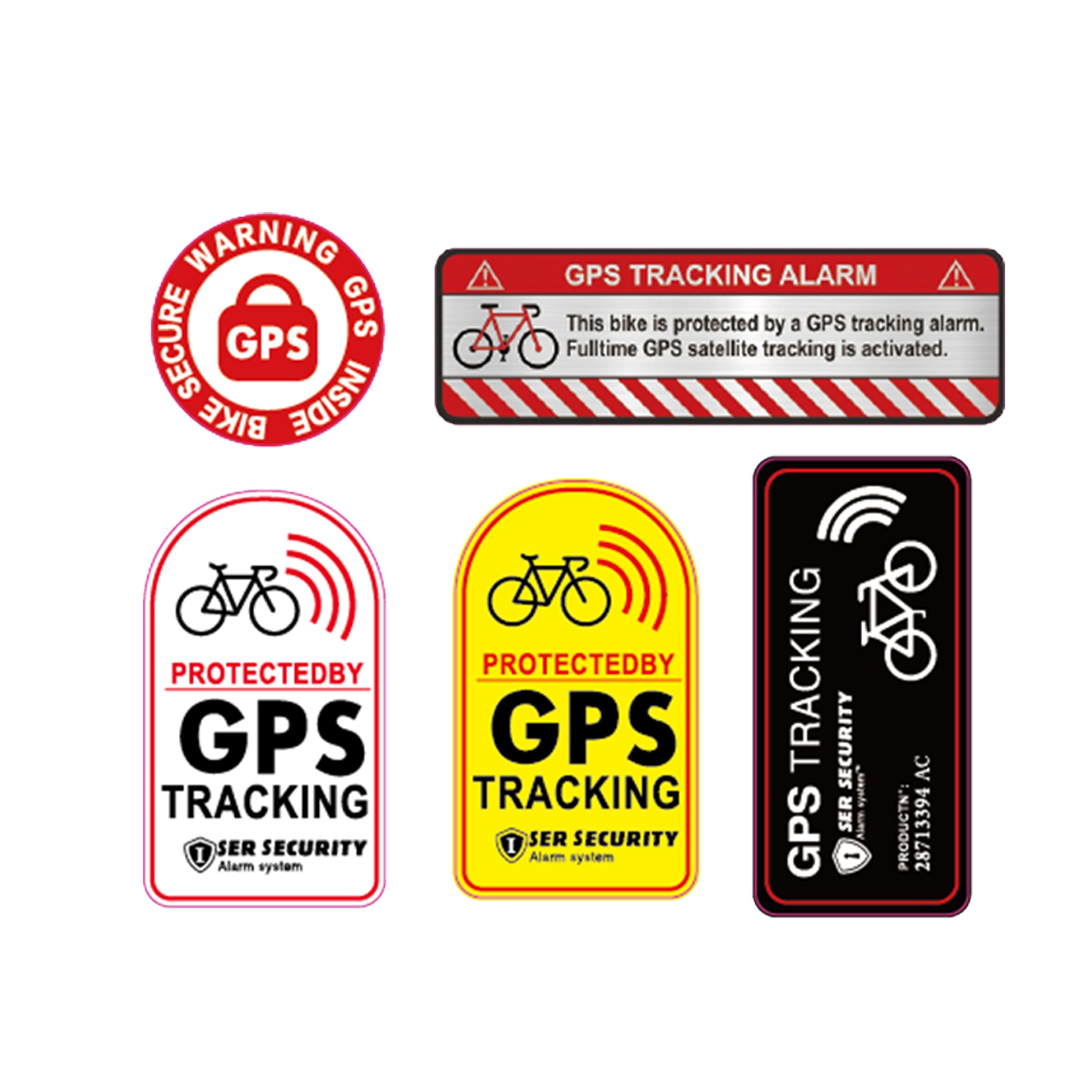 Heißer Anti-Diebstahl-Aufkleber – Fahrrad, Fahrrad-GPS-Tracking, Akustische  Warnung Vor Kettenschloss - Temu Germany