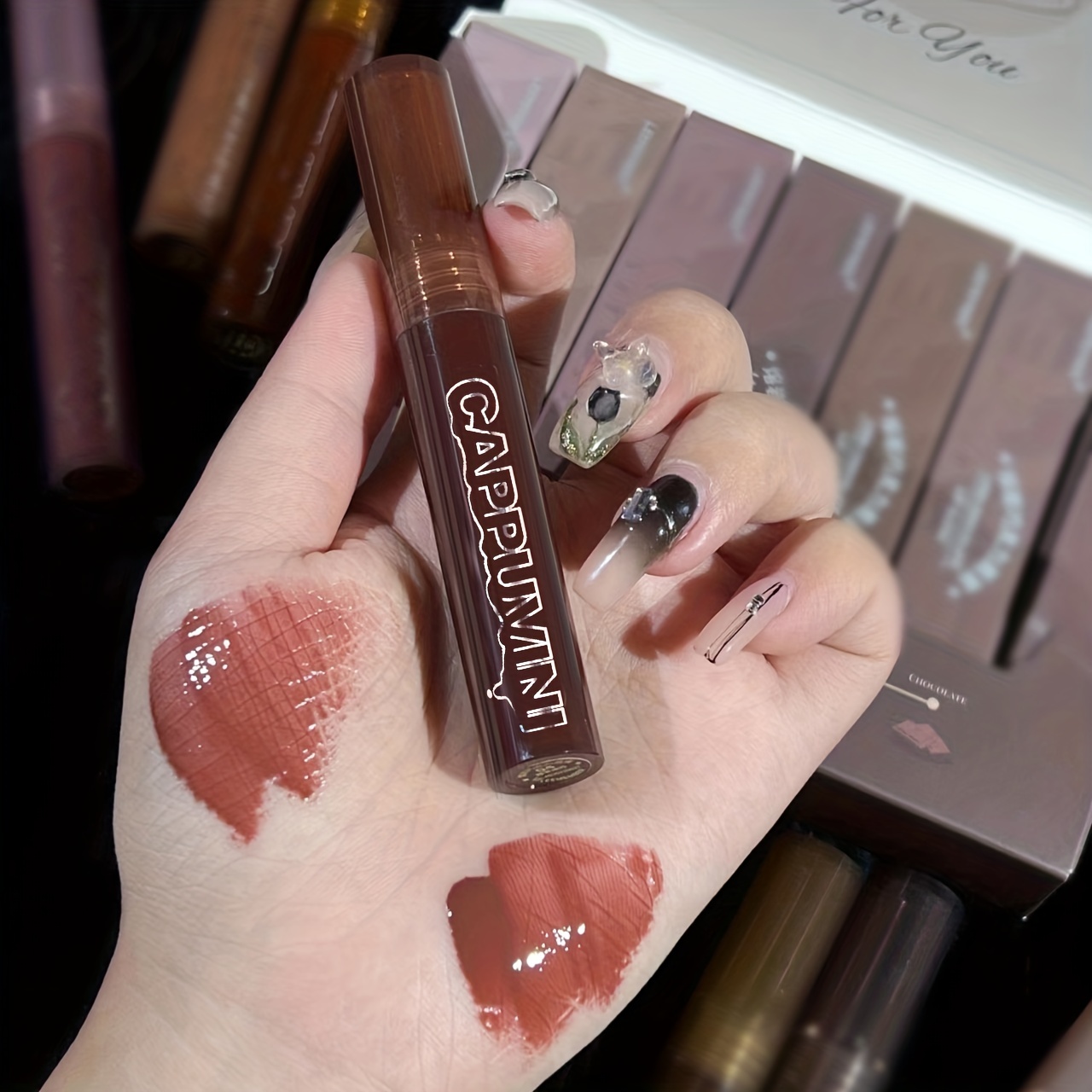 Qoo10] CAPUINI ラヴァチョコレートリップ