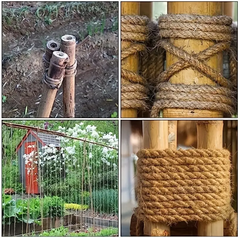 4 layer Durable Natural Hemp Rope Perfect Home Gardening Cat - Temu
