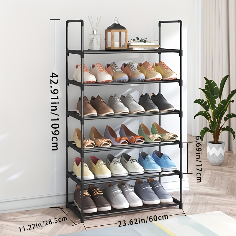 Shoe Rack For Entryway Shoe Organizer For Closet Stackable Boot