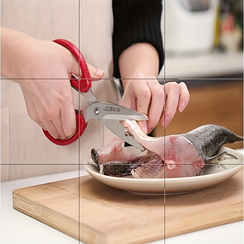 Kitchen Scissors Meat Scissors Poultry Scissors Food Cooking - Temu