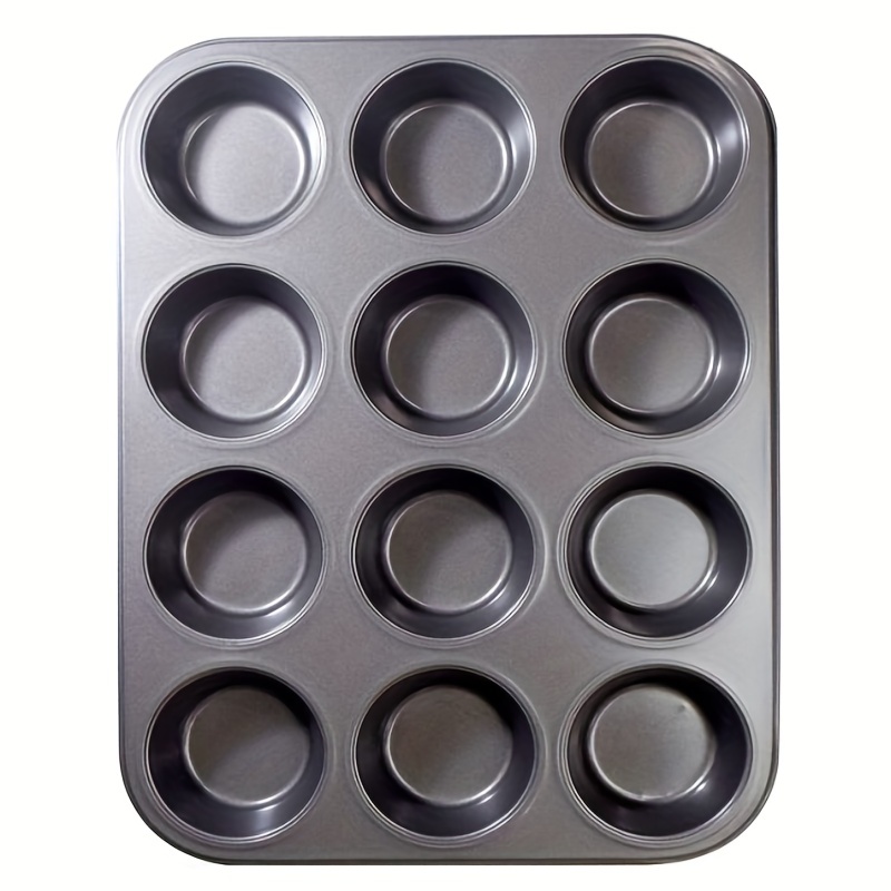 Nonstick Muffin Pan 6 Cup Carbon Steel Cupcake Pan Easy To - Temu