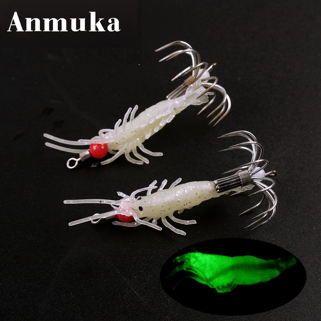 15pcs Realistic Shrimp Lures Yellow Fishing Shrimp Baits for Saltwater  Freshwater Bass Crappie with Plastic Box - AliExpress