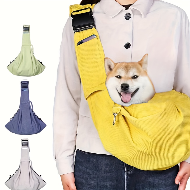 Pet Carrier Bag For Dog Cat Portable Crossbody Dog Bag For - Temu