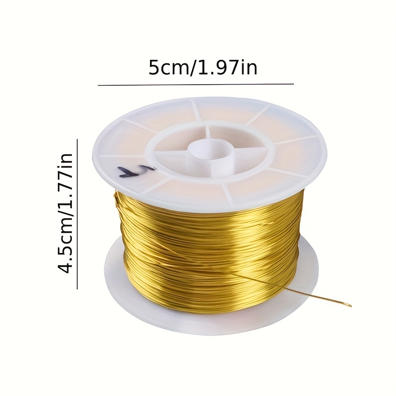 14k Real Gold plated Copper Wire For Diy Handmade Jewelry - Temu