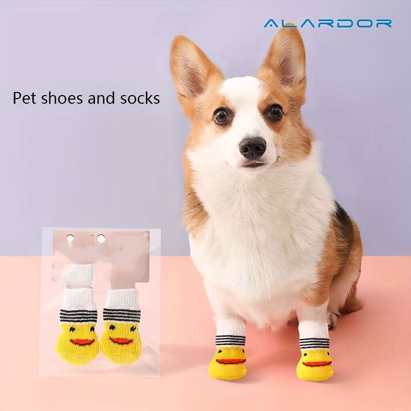 Pet Socks High quality Non slip Bottom Puppy Socks Dog Leg - Temu Canada