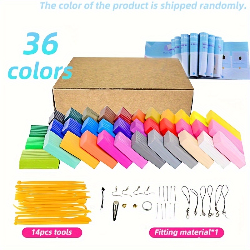 36 Colors Air Dry Clay, Magic Styling Clay Set With Magic Clay