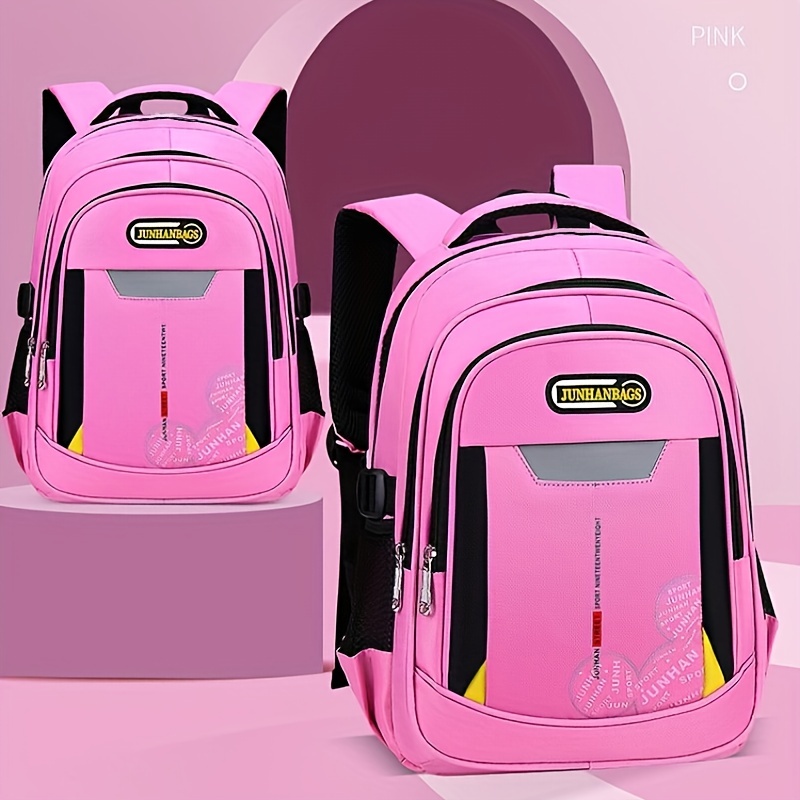 Kid's Large Capacity School Bag Load Reduction Backpack