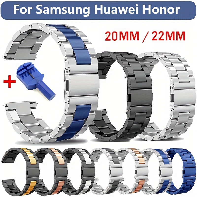 For Huawei Band 8 Stainless Steel Watchband Metal Bracelet For Honor Band7  6 Wristband For huawei
