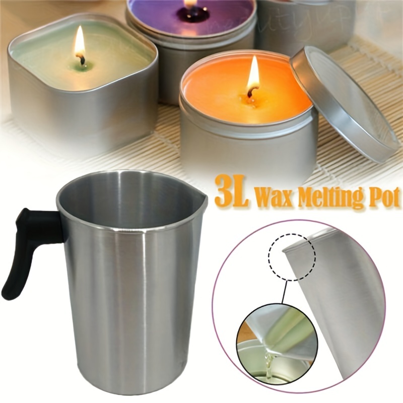 Stainless Steel Candle Melting Pouring Pot Tool Candle Making