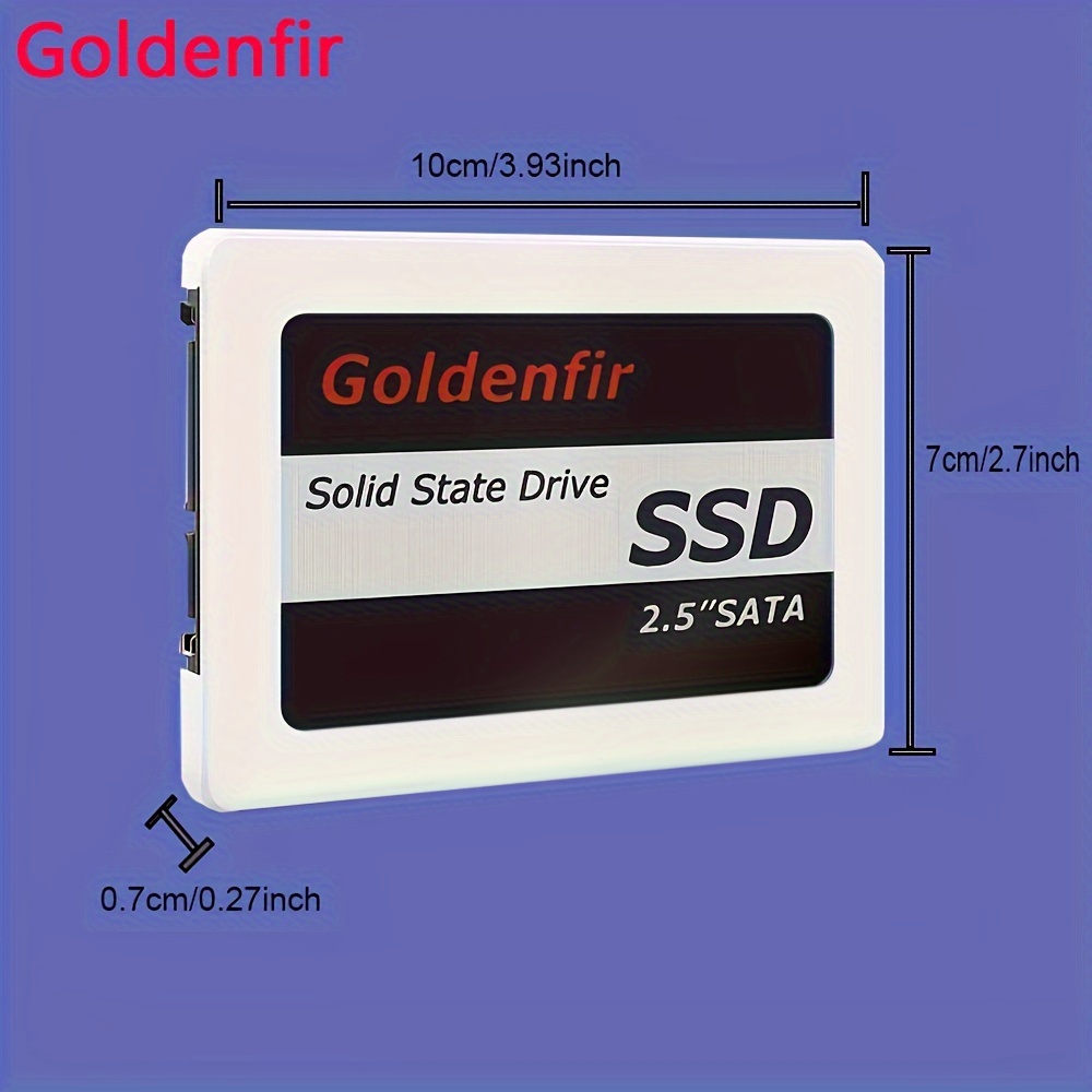 Acheter Disque dur Portable SSD 2.5 pouces 256GB 500GB Sata III pour  ordinateur Portable Micco ordinateur de bureau 2 to disque dur interne à  semi-conducteurs haute vitesse