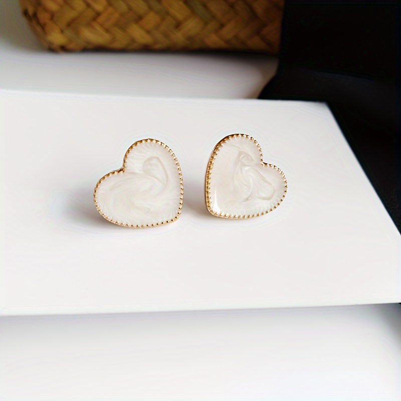 Vintage Heart Shaped Earrings