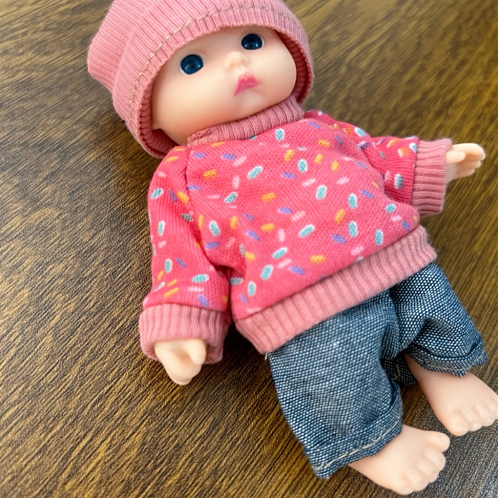 Reborn Dolls Baby Reborn Silicone Reborn Baby Doll Palm Dolls Pajamas Dress  Simulation Baby Reborn Baby Doll Toys - Temu