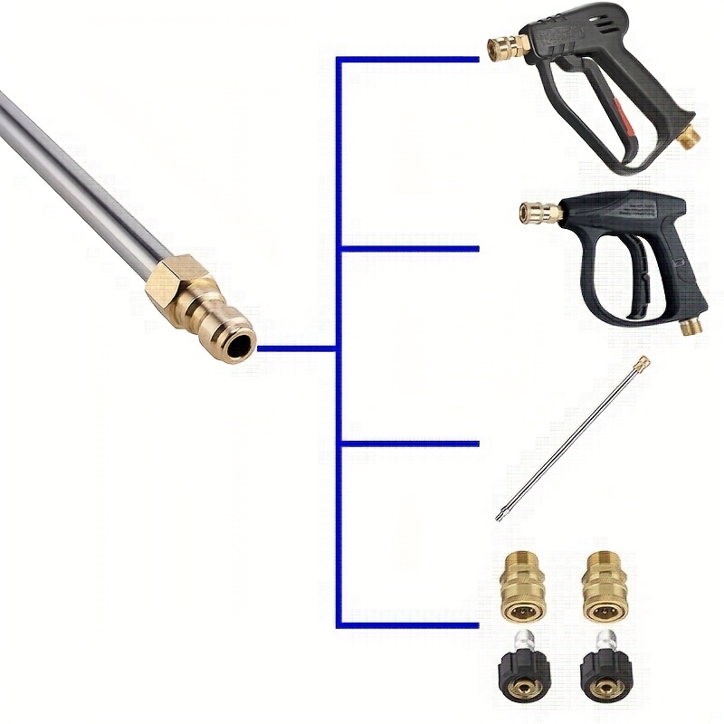 Proluga estensione per lancia idropulitrice attacco rapido
