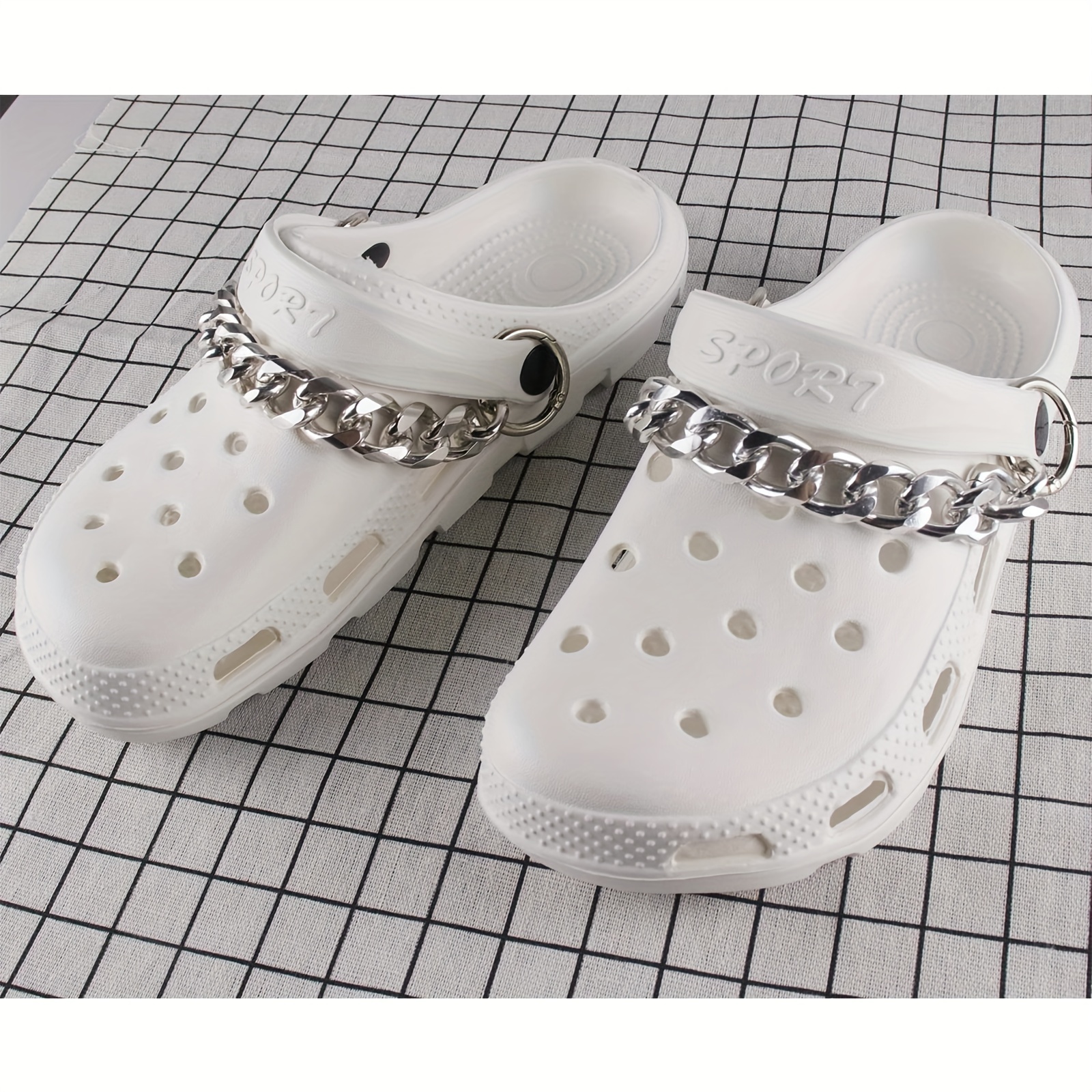 Punk Metal Rivet Shoe Charms for Croc Designer Hip Hop Finished Product  Clogs Jeans Fashion Vintage Quality Shoe Accessories