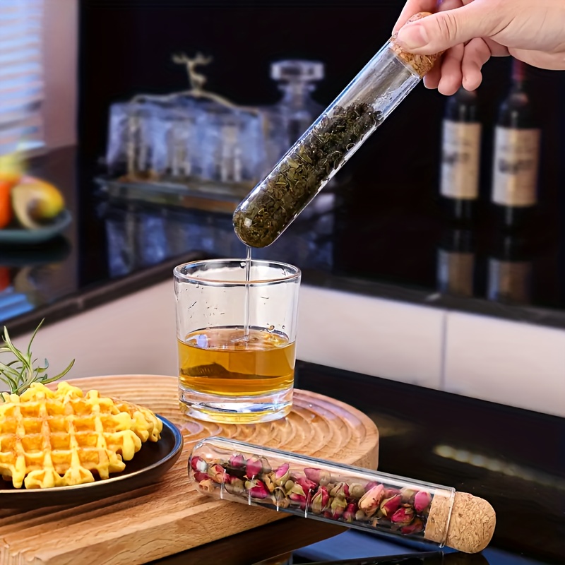 Infuseur à thé en verre et liège