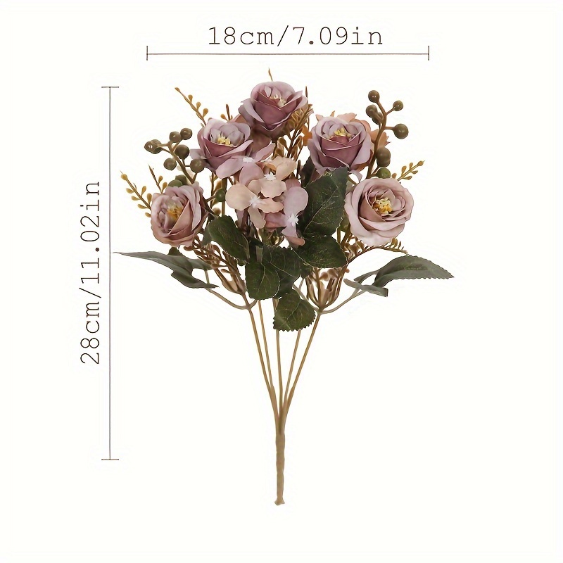 Vintage Artificial Flower, Premium Oxidation Resistance Bulk