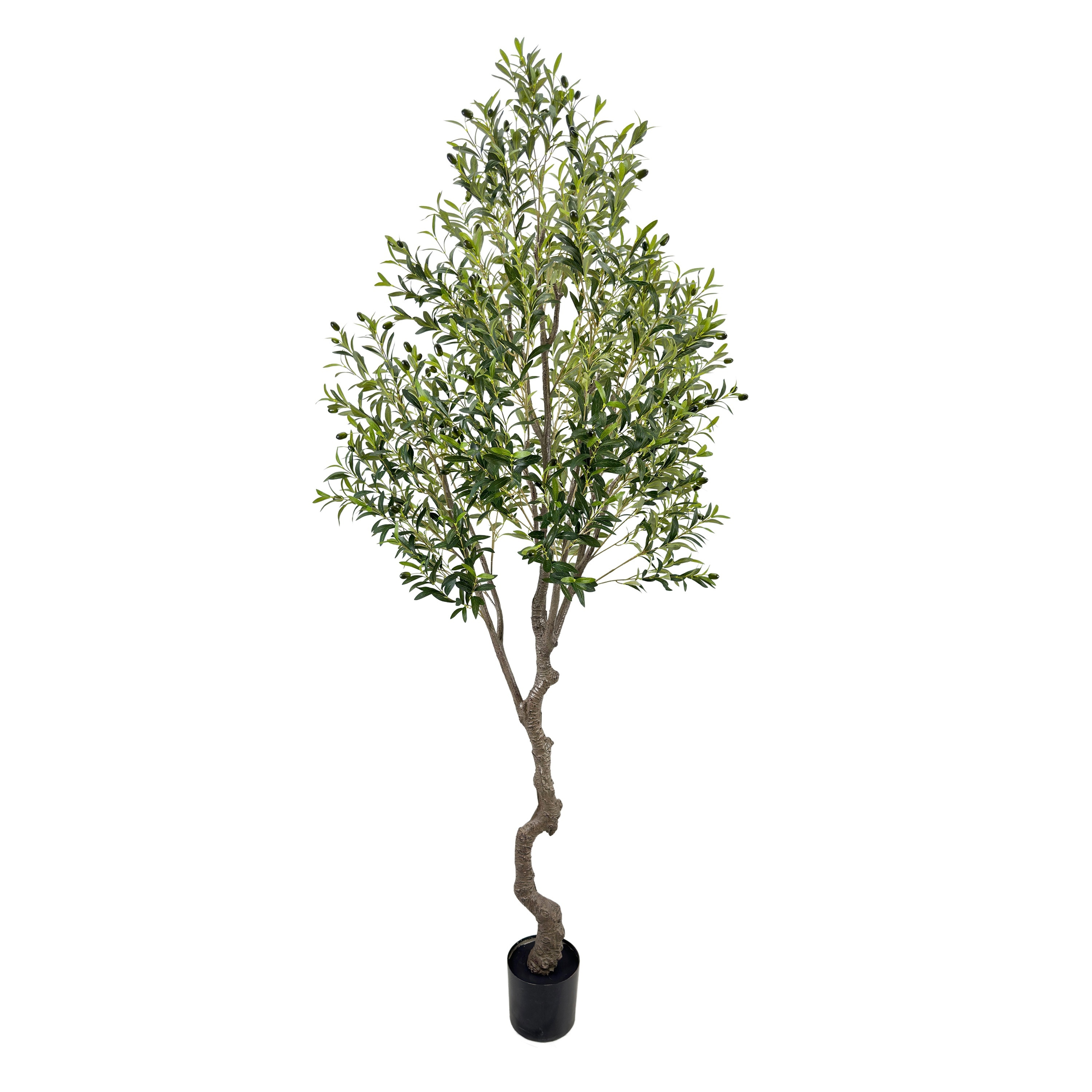 Olivo artificial realista tamaño mini, árbol decorativo calidad y