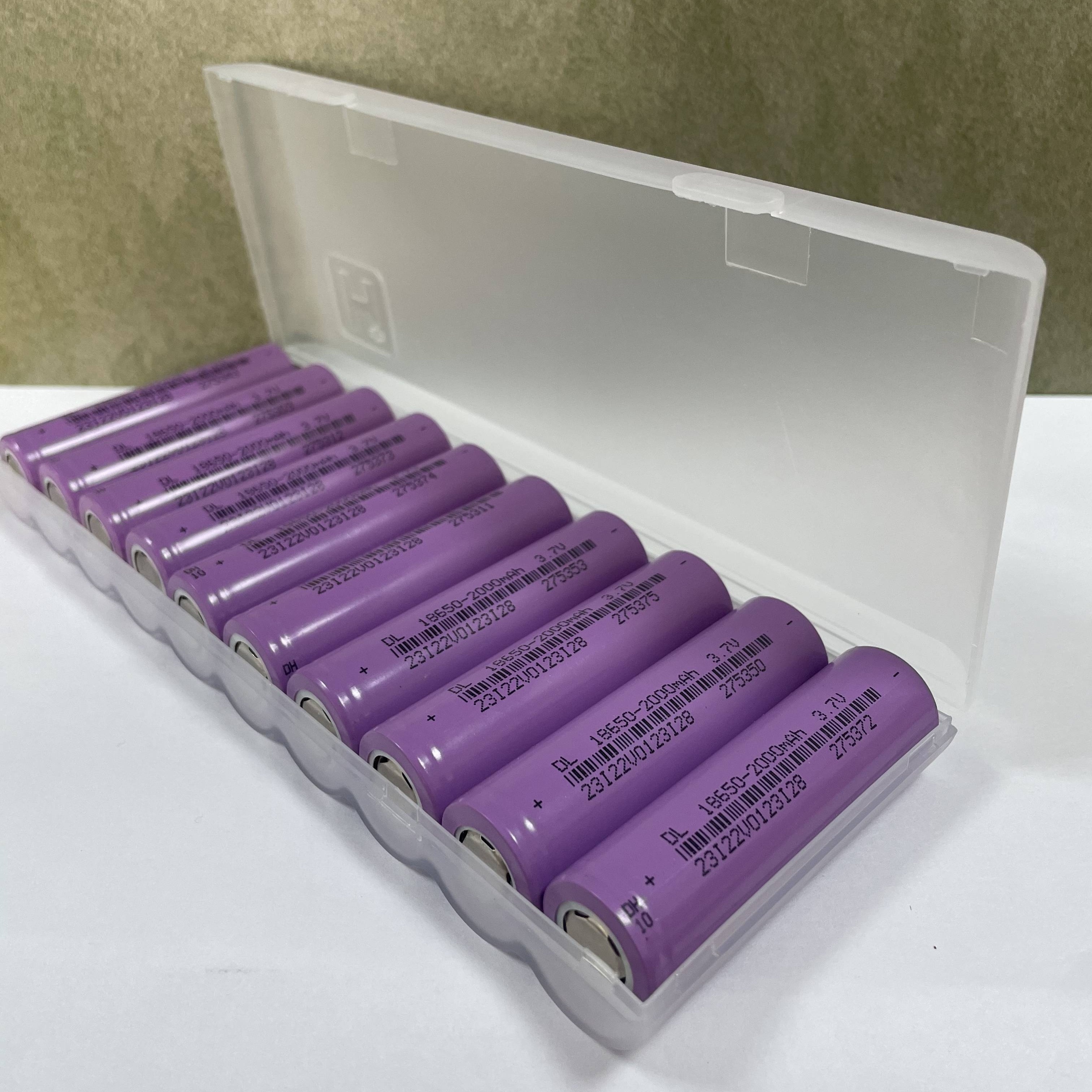18650 3.7 V 2500 mAh botón superior batería 18650 batería recargable 3.7 V  iones de litio batería recargable para linterna 18650, 1 unidad :  : Electrónicos