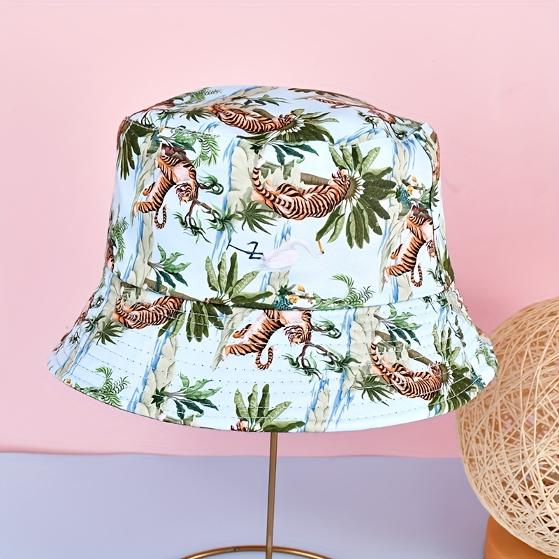 Trendy Pineapple Pattern Bucket Hat For Men And - Temu Canada