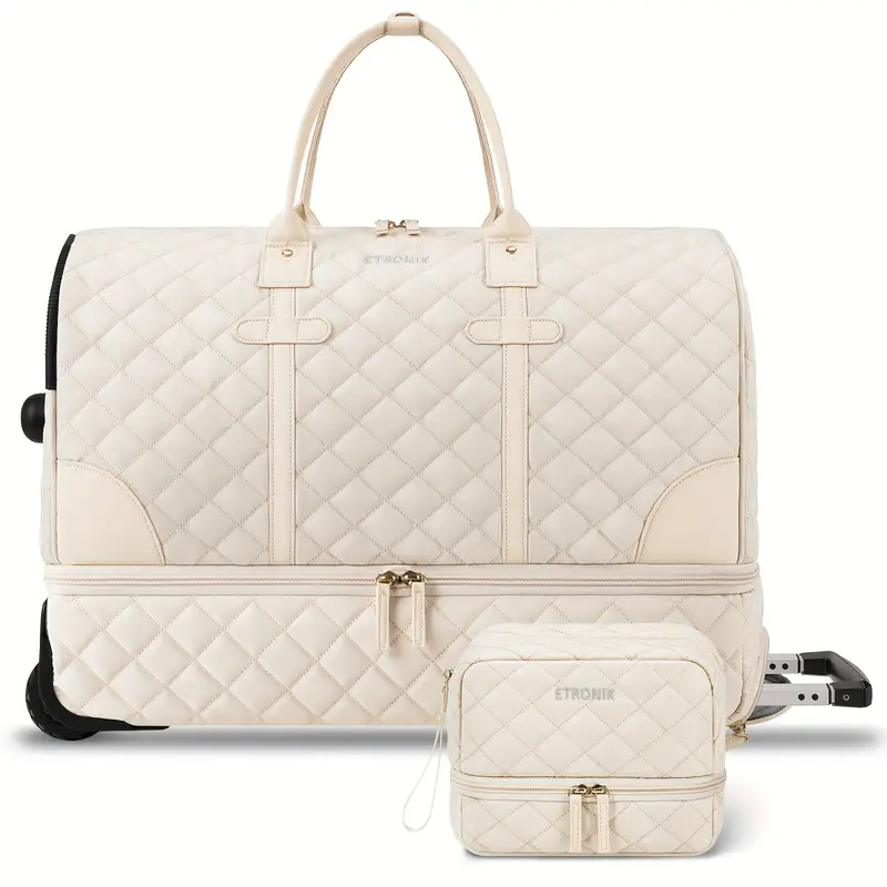 chanel carry on luggage with wheels