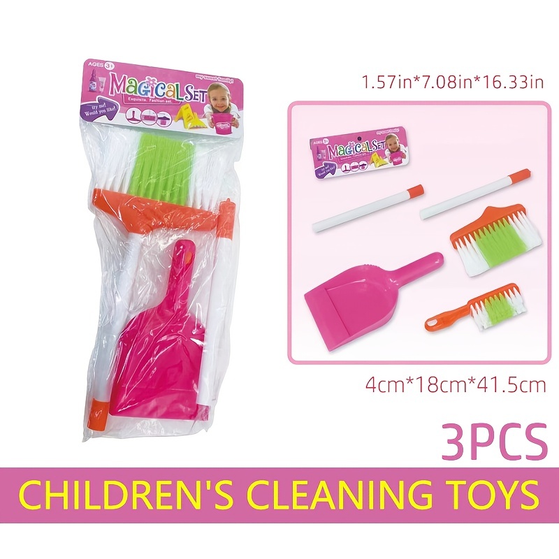 Play House Cleaning Toy Toy Set,accessories In Random Styles And Colors,  Cleaning And Housework, Training Children's Hands-on Ability, Birthday And  Christmas Gifts For Children - Temu