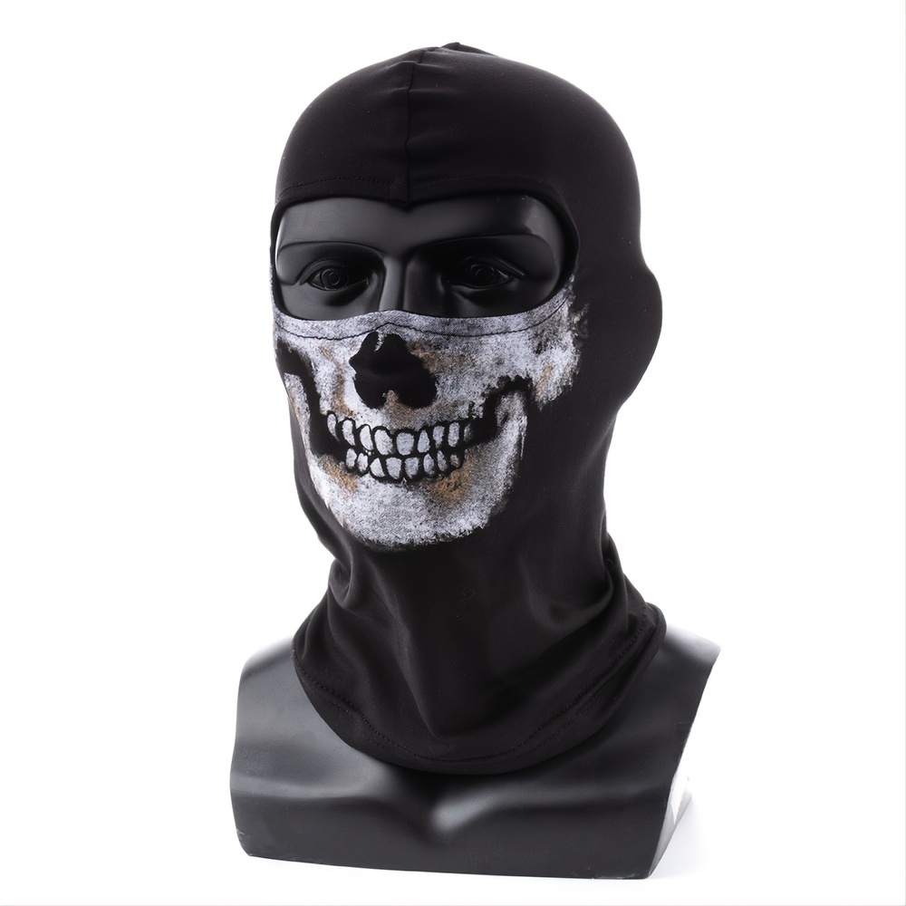 Cosplay COD Ghost Fabric Face Mask Helmet Outdoor Prop Wear