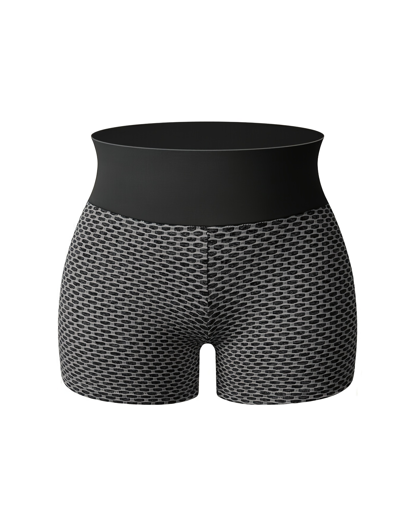  Leggings for Women Honeycomb Textured Biker Shorts