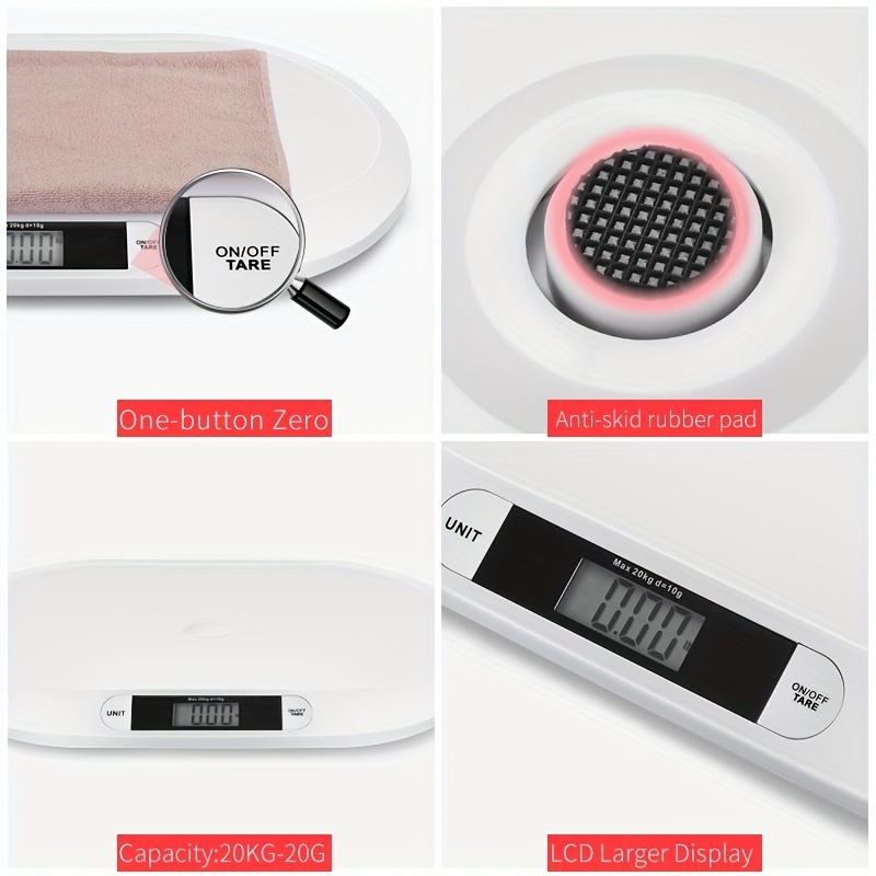 Baby Scale, Pet Scale, Smart Weigh Baby Scale, Weighs up to 20kg