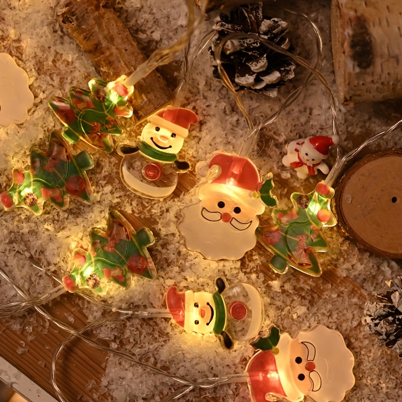 Christmas character deals string lights