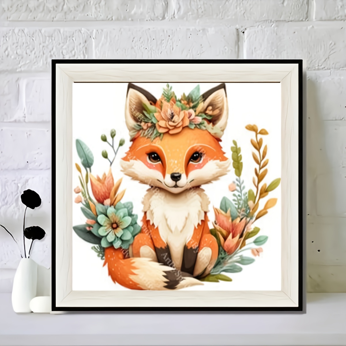 

Beautiful Fox Diamond Painting Tool For Adults 5d Diy Diamond Art, Wall At Home Decorative Gift