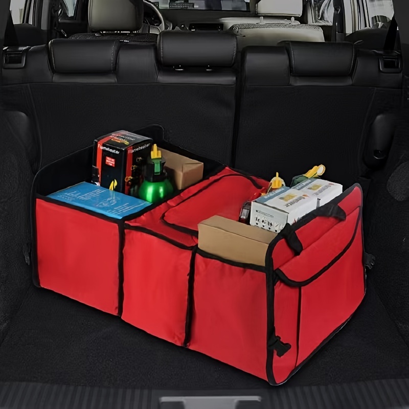 Car Trunk Organizer Storage Box Collapsible Non slip Auto - Temu