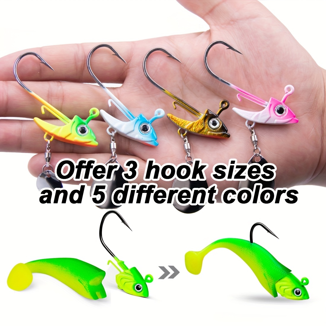 Topwin 9cm17g Soft Sinking Swim Baits for Bass Jig Head Soft Plastic  Fishing Lures with Hook - China Soft Lure and Soft Bait price