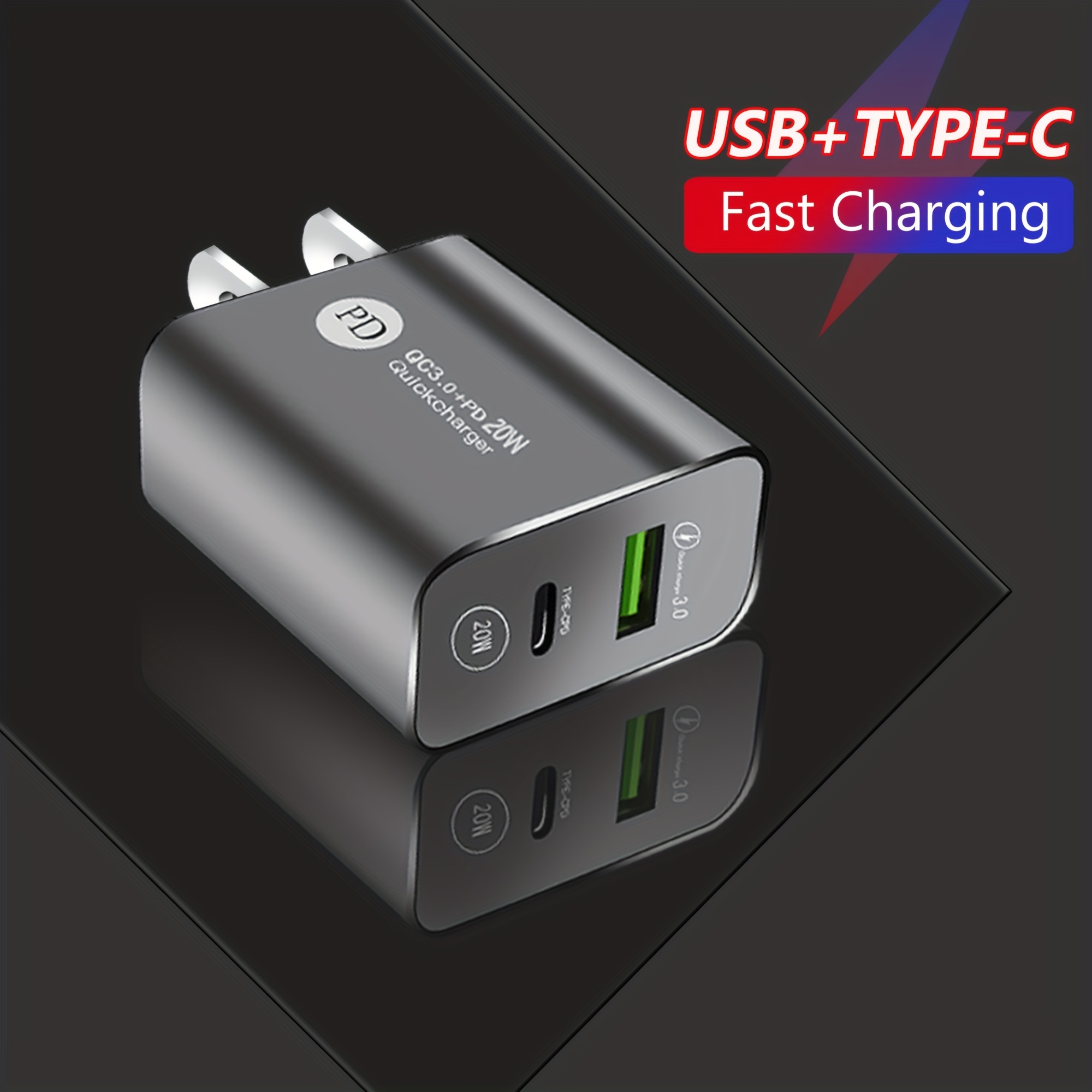 Charge Your Phone Anywhere With This Usb+type-c Charging Adapter & Pd ...