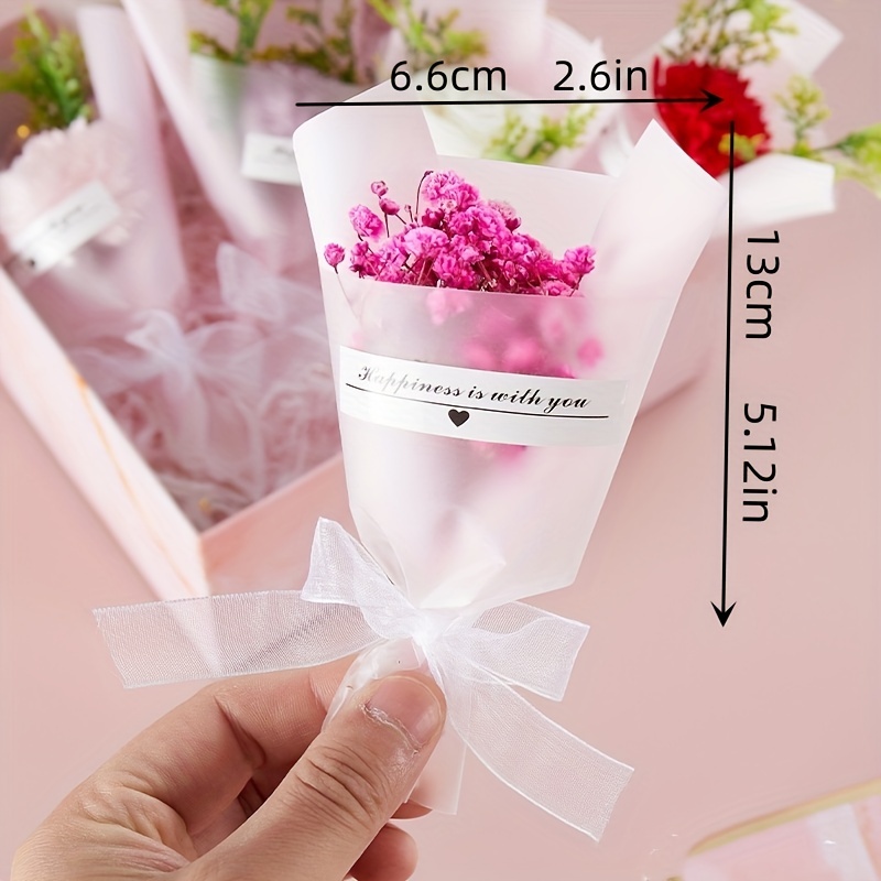 Mini Dried Bouquet Mini Bouquet Gift Box Accessories Dried - Temu