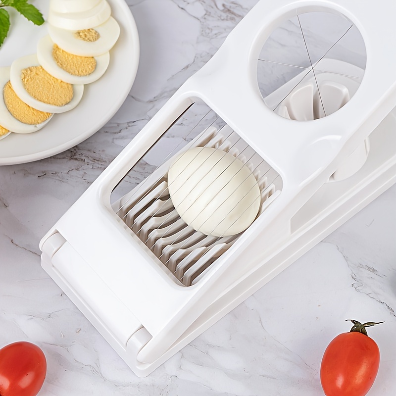 Details of 2in1 Multifunctional Stainless Steel Fancy Split Egg Cutter