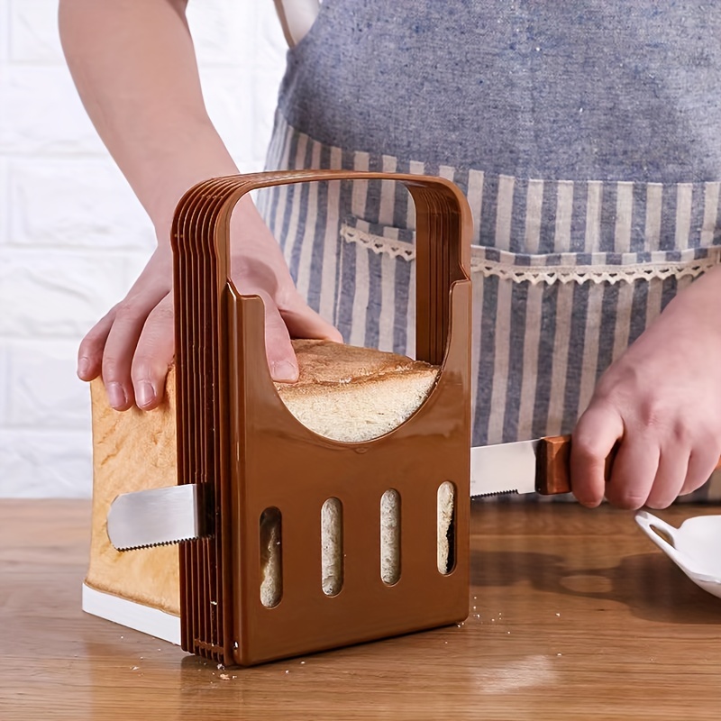 Bread Slicer Guide Adjustable Foldable Cutting Board for Homemade