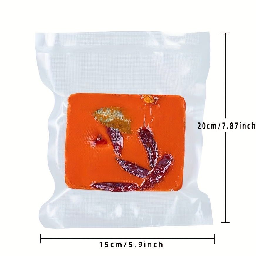 Comprar 12 + 17 + 20 + 25 + 30 cm * 500 cm rollos/lote de bolsas para  envasadora al vacío bolsas de vacío para sellador al vacío de alimentos  alimentos frescos de larga duración