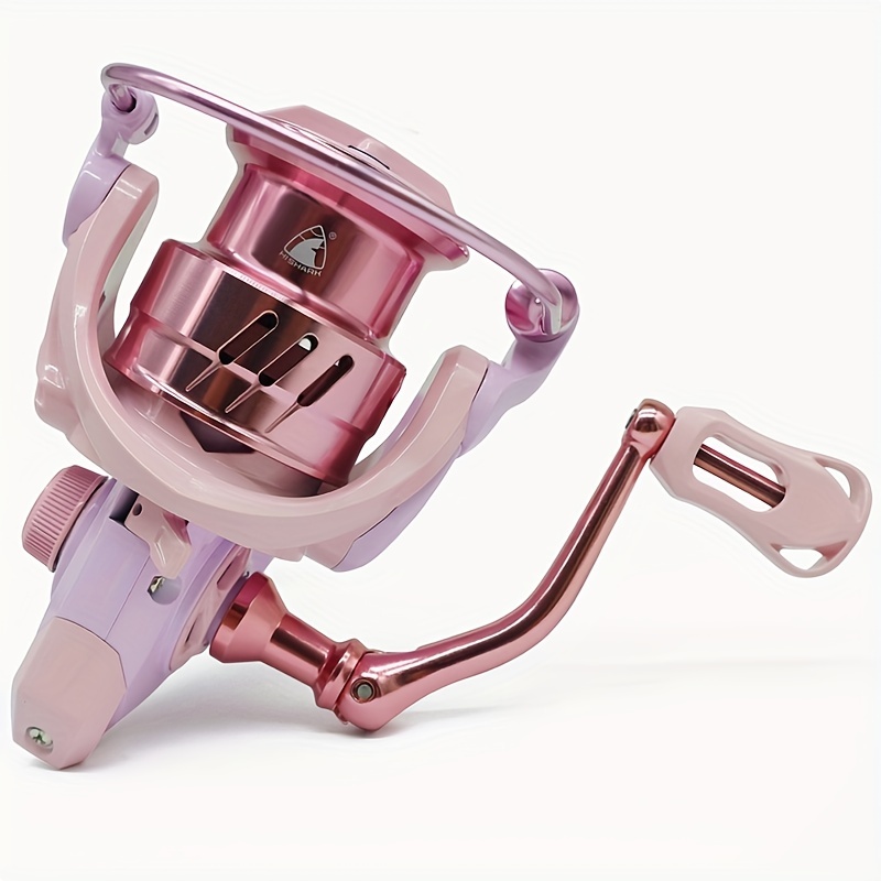  Jopwkuin Fishing Reel Handle, Spiral Dual Interface Lightweight  Aluminum Alloy Fishing Accessory for Maintainence(Pink) : Sports & Outdoors