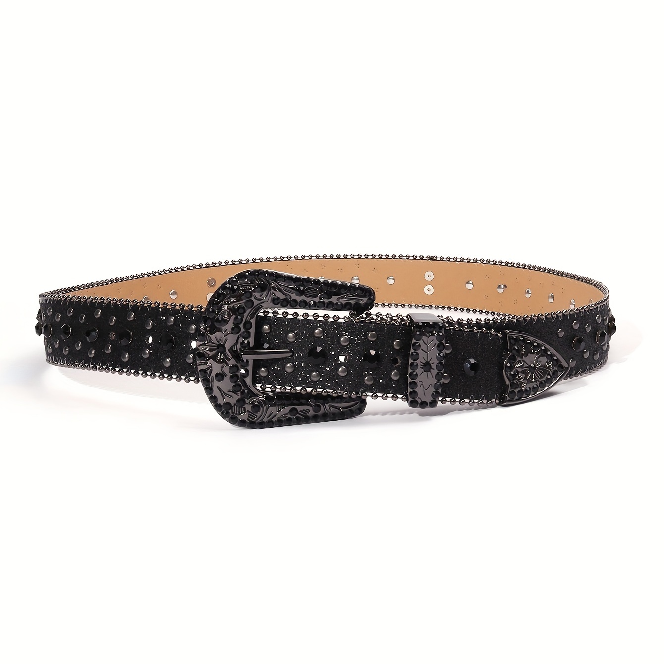 Shiny Diamond Designer Belts For Men And Women - Multicolored With Bling  Rhinestones - Perfect Gift