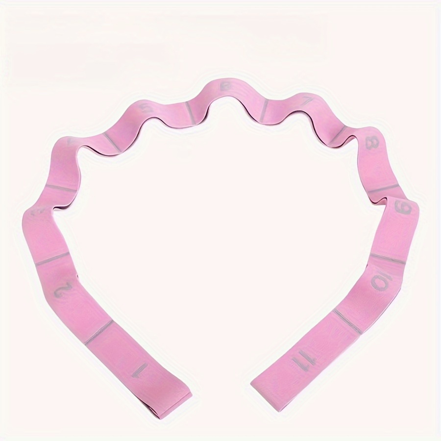 Digital Yoga Stretching Rope Solid Fitness Resistance Rope
