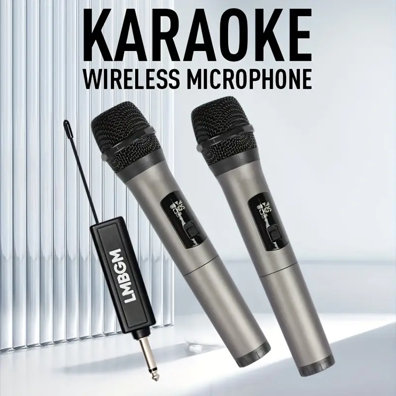 W-2 Microphone Sans Fil Microphone Dynamique Domestique KTV Son Portable  Chant D'ordinateur Microphone De Performance Microphone À Main Système -  Temu Belgium