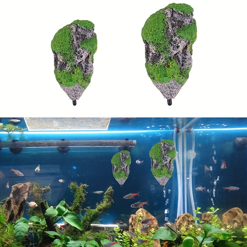 Décoration - aquarium,Roche flottante en pierre ponce artificielle