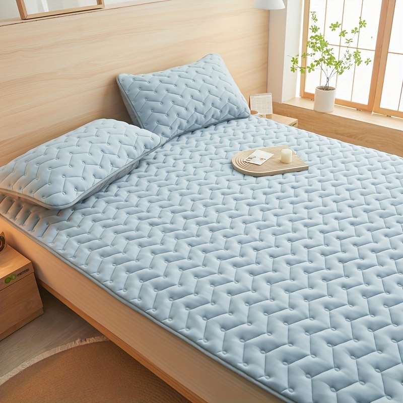 1 Matelas Doux Imperméable Couvre lit De Protection De - Temu France